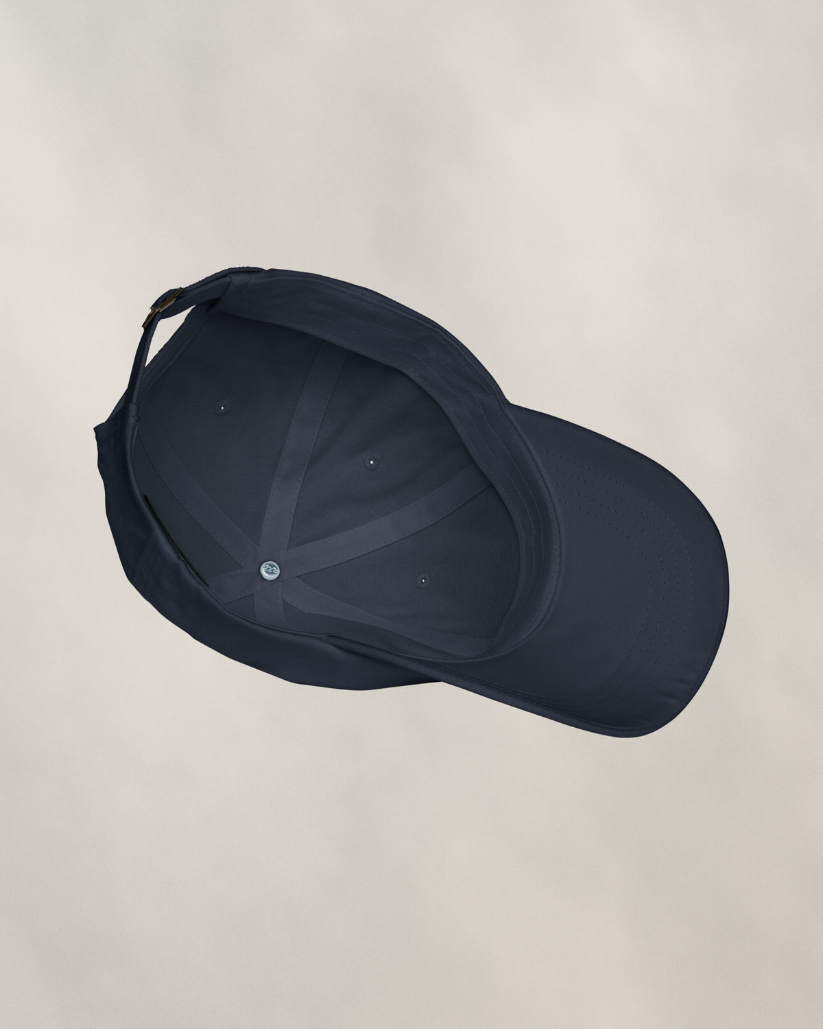 The Members Cap - Navy, inside the crown