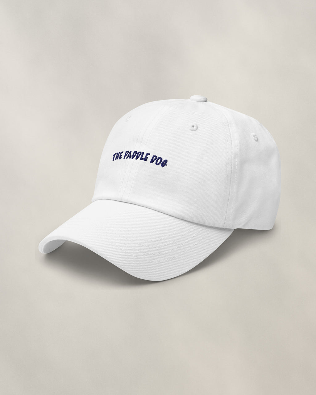 The Members Cap - White, from the side
