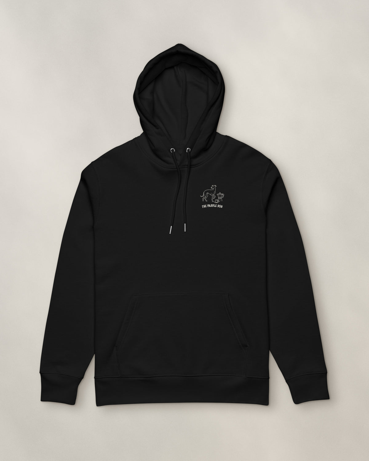 Milano Chapter Hoodie - Black, front: the Milano crest on the left chest, 9 cm