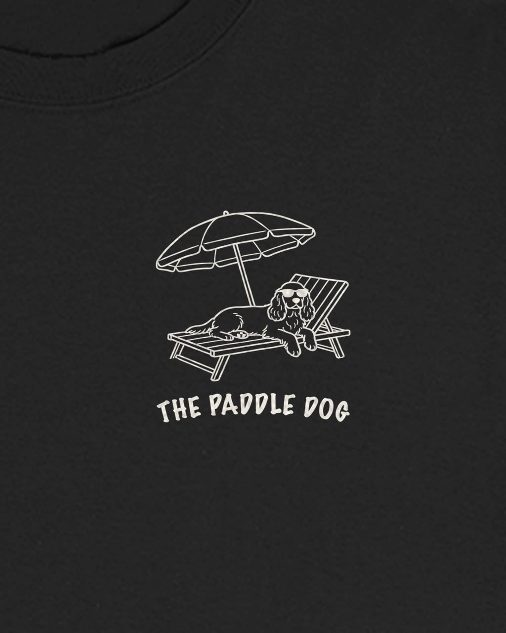 Marbella Chapter Long Sleeve - Black, close-up of the Marbella crest on the chest
