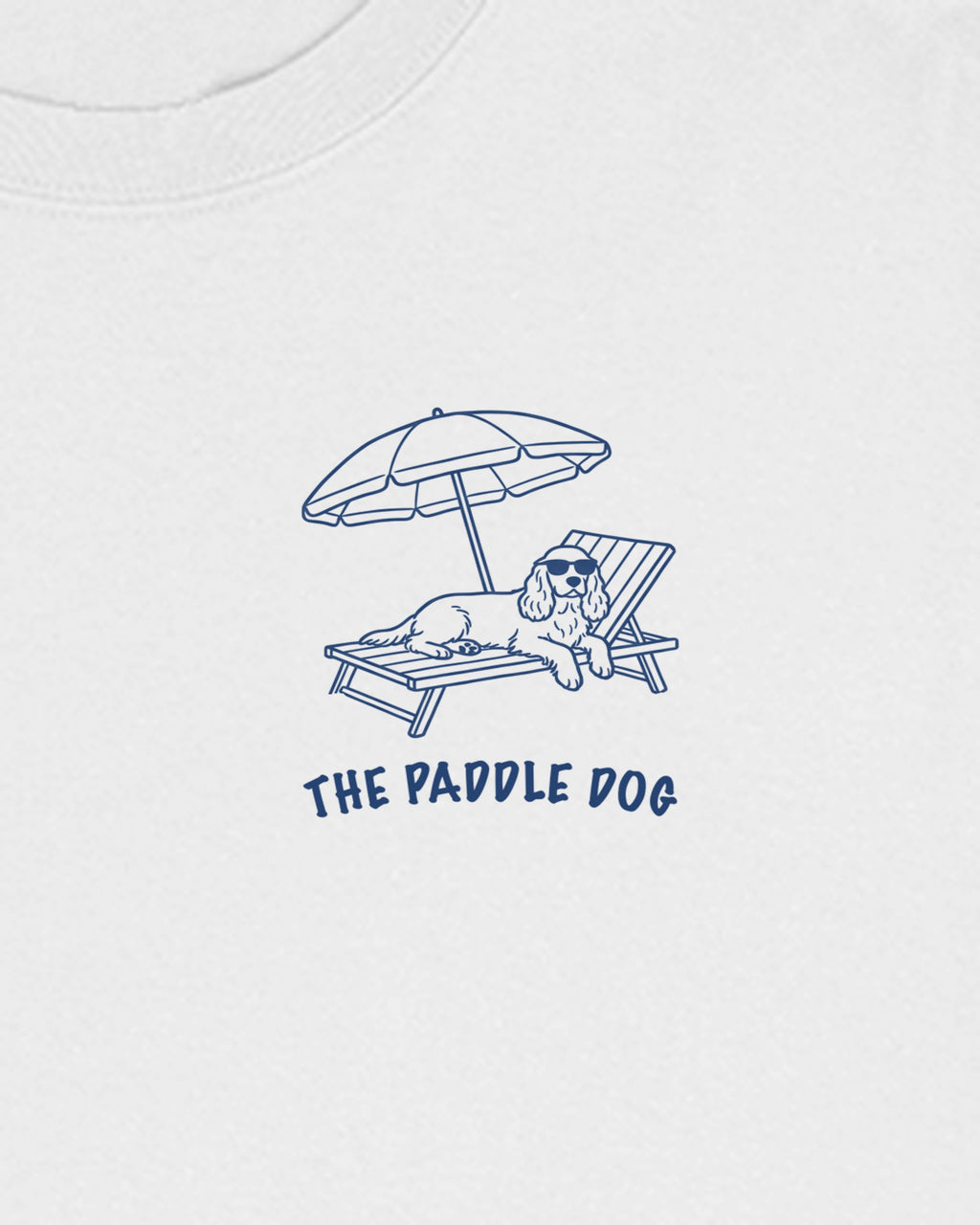 Marbella Chapter Long Sleeve - White, close-up of the Marbella crest on the chest