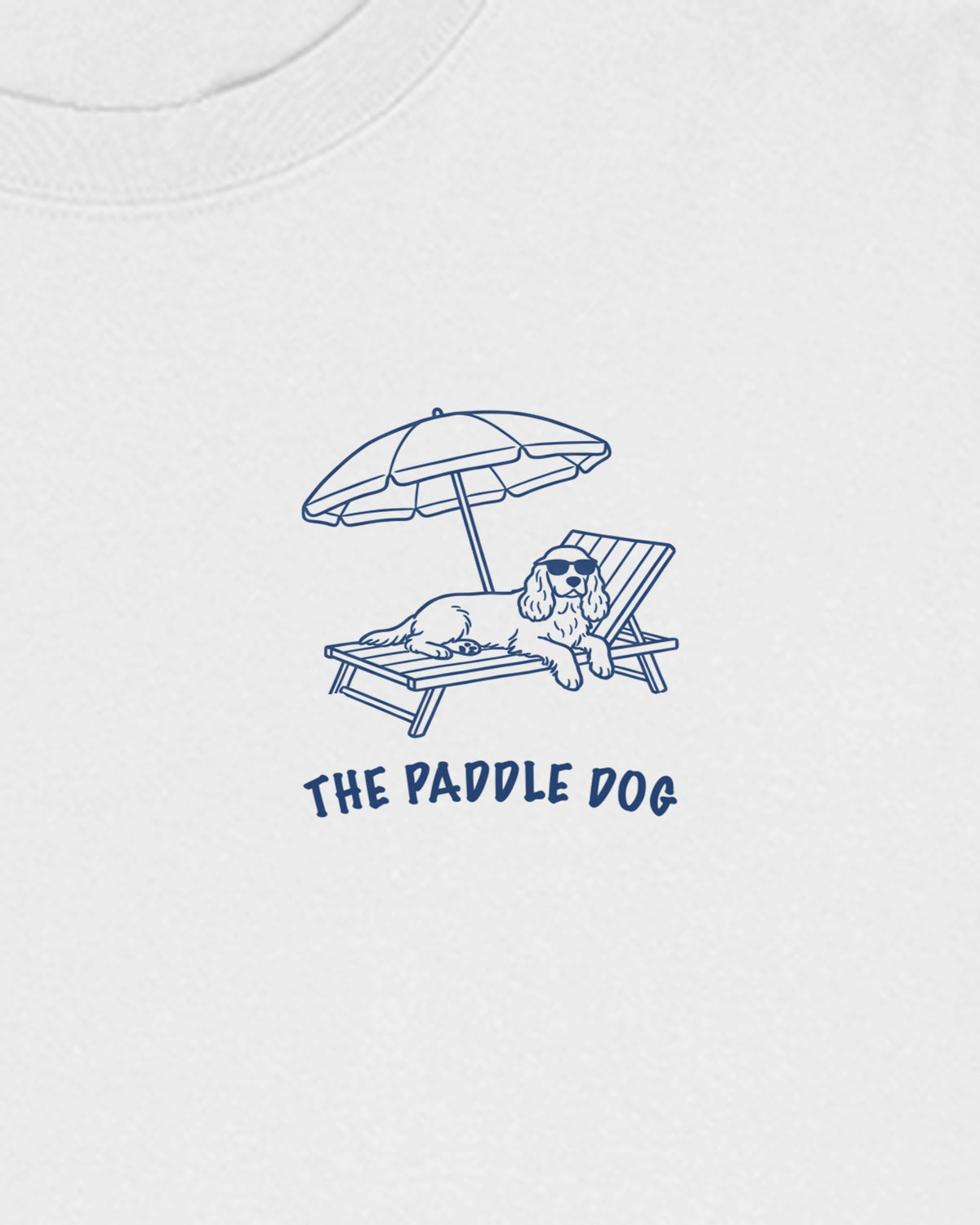 Marbella Chapter Long Sleeve - White, close-up of the Marbella crest on the chest