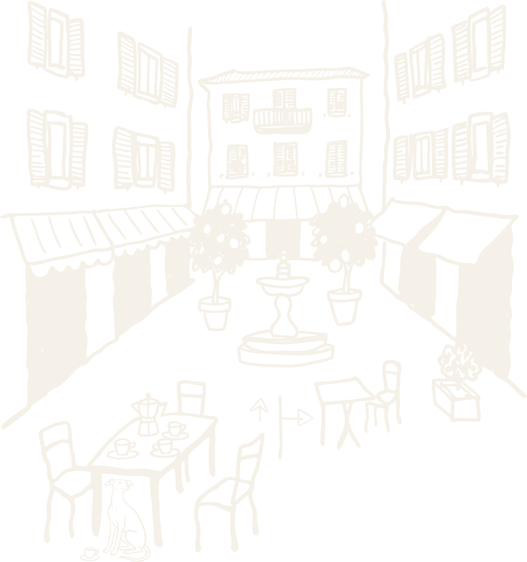 pd scene piazza cream