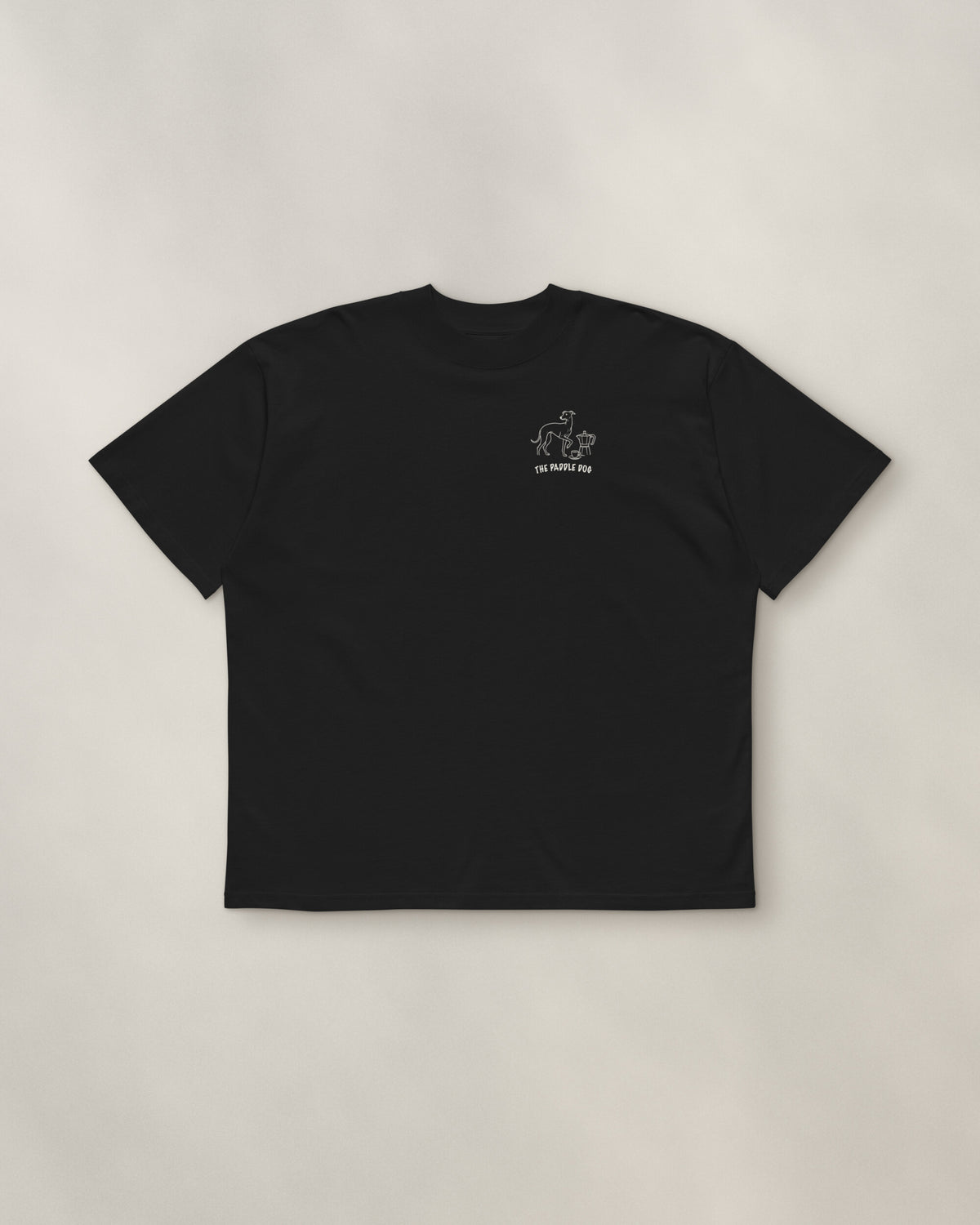 Milano Chapter Tee - Black, front: the Milano crest on the left chest, 9 cm
